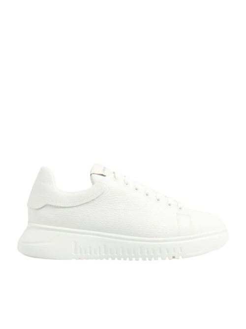 Sneakers in pelle bottolata Emporio Armani | X4X264 XF768.00001